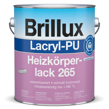 Brillux Lacryl-PU Heizkörperlack 265 weiß - 0.75 L
